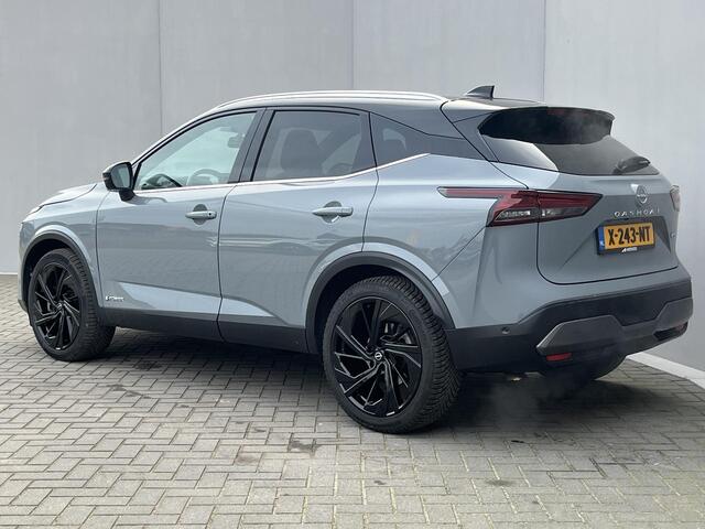 Nissan QASHQAI 1.5 e-Power Tekna Plus / Panoramadak / Head-Up Display / All Season Banden / Elektrisch Verstelbare Voorstoelen met Geheugen voor Bestuurder / Apple Carplay & Android Auto / Elektrische Achterklep / Adaptieve Cruise Control / Stoel & Stuurverwarming / Voo