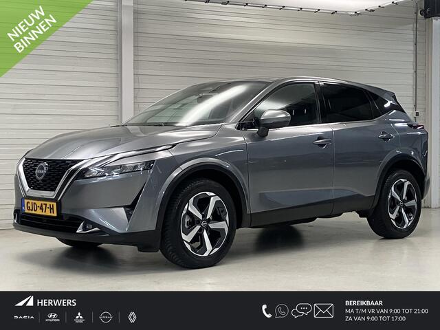 Nissan QASHQAI 1.3 MHEV Xtronic N-Connecta / Navigatie / Elektrische Kofferbak / 360 Graden Camera / Stoel- en Stuurverwarming / Verwarmde Voorruit / Adaptive Cruise Control / Dual-Zone Climate Control /