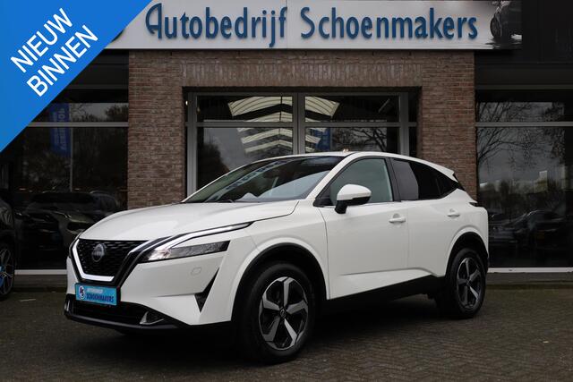 Nissan QASHQAI 1.3 MHEV Xtronic N-Connecta STOEL/STUUR/RUITVERW. CARPLAY 360-CAMERA DAB CRUISE-ADAPTIVE CLIMA NAVI LANE-ASSIST VOICE 2XPDC 18''LMV ENZ..