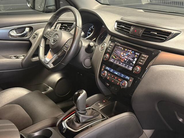 Nissan QASHQAI 1.3T N-Tec Automaat Pano 360Cam Adaptive Navi Led 19inch Black Edition!
