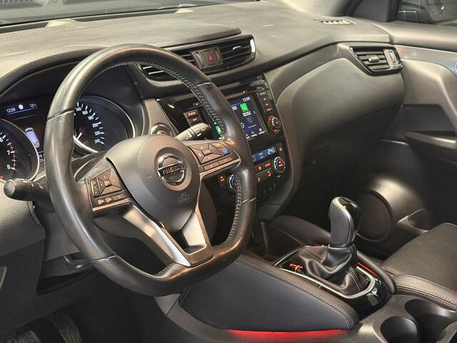 Nissan QASHQAI 1.3T N-Tec Automaat Pano 360Cam Adaptive Navi Led 19inch Black Edition!