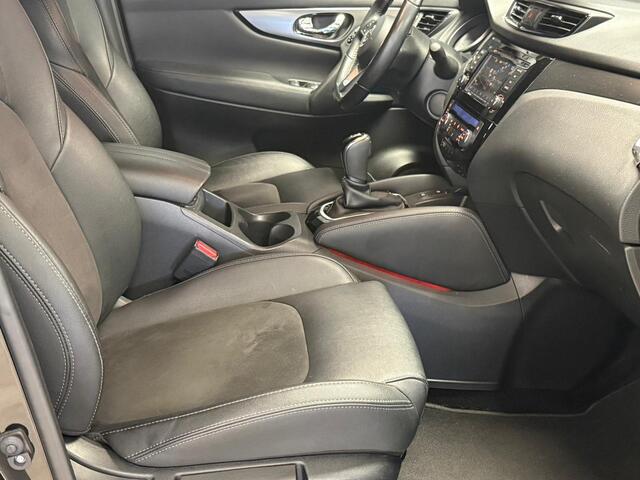 Nissan QASHQAI 1.3T N-Tec Automaat Pano 360Cam Adaptive Navi Led 19inch Black Edition!