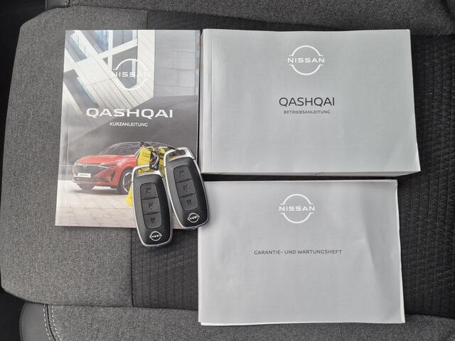 Nissan QASHQAI 1.3 MHEV Xtronic N-Connecta Automaat / Fabrieksgarantie tot 03-2028<100.000 / Facelift / Panoramadak / Cold Pack / Pack Easy / Head-up display / Elektrische achterklep / Trekgewicht 1.800 Kg / Adaptief CC /