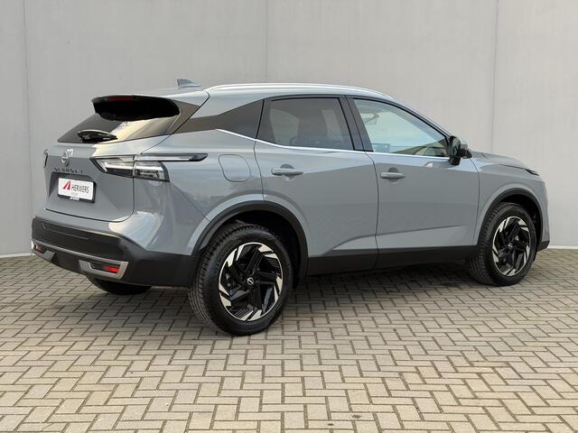 Nissan QASHQAI 1.3 MHEV Xtronic N-Connecta / Fabrieksgarantie tot 02-2028 / Panoramadak / ACC Cruise / 360° Camera / Cold Pack / Head-up display / Elek. Klep / DAB / All Season / Keyless /
