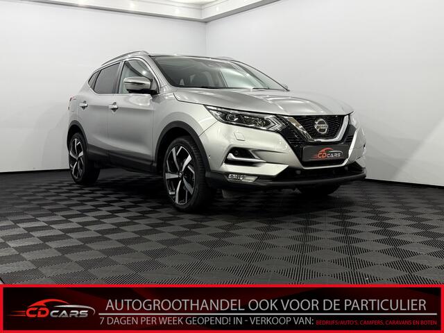 Nissan QASHQAI 1.2 Tekna 17" Pano, Half leder, 360 Camera, Navi, Keyless start, Cruise control, A start stop, Rijstrook correctie, Stoelverwarming/Stoel ventilatie