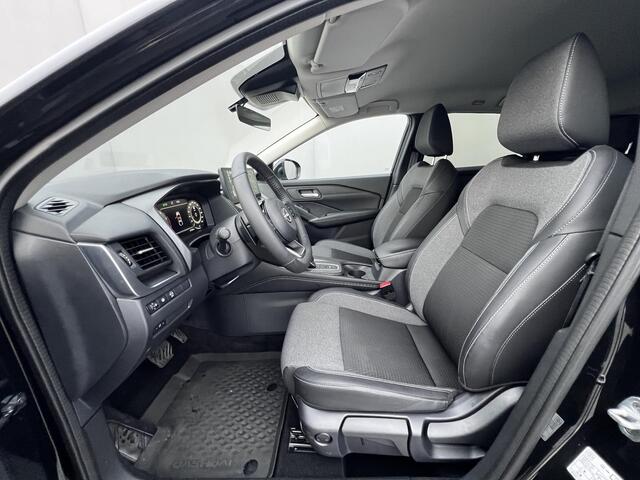 Nissan QASHQAI 1.3 MHEV Xtronic N-Connecta Automaat / Fabrieksgarantie tot 05-2028 < 100.000 km / 1.800 kg trekgewicht / Navigatie / Cold Pack / Stuur-, stoel- en voorruitverwarming / Apple Carplay Android / 18" LM wielen /