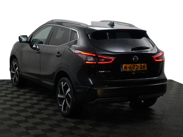 Nissan QASHQAI 1.3 DIG-T Premium Edition Aut- NAP 56dkm, Design Leder, Panoramadak, 360 Camera, Trekhaak, Stoelverwarming