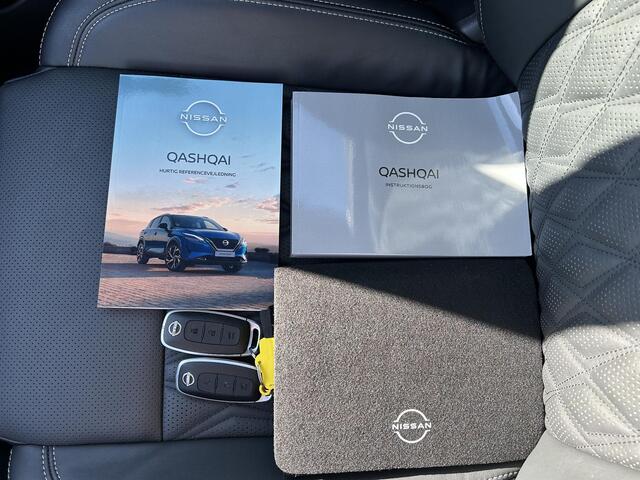Nissan QASHQAI 1.3 MHEV Tekna Plus Automaat / Panoramadak / Elektrisch Bedienbare Stoelen met Massagefunctie & Geheugen / BOSE Premium Audio / All Season Banden / Apple Carplay & Android Auto / Elektrische Achterklep / Head-Up Display /