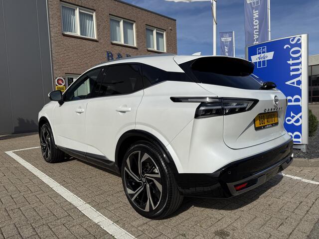 Nissan QASHQAI 1.3 MHEV 158pk Automaat Tekna Plus l PANO-DAK l ACC l 360° CAMERA l 20" VELGEN l LEDER l HUD l BLIS l 6.000km
