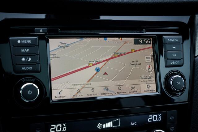 Nissan QASHQAI 1.3 141 PK DIG-T Tekna + | Leer | Panodak | Camera | Trekhaak | | Clima | Pdc | 19 INCH LMV | Stoel Verw | DAB Audio |