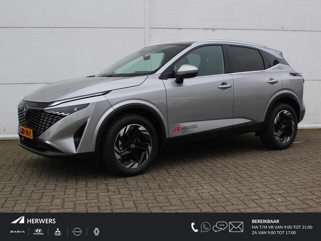 Nissan QASHQAI 1.3 MHEV Xtronic N-Connecta / Panoramadak / Stoel- & Stuurverwarming / Navigatie + Apple Carplay/Android Auto / Cruise Control Adaptief / Climate Control /
