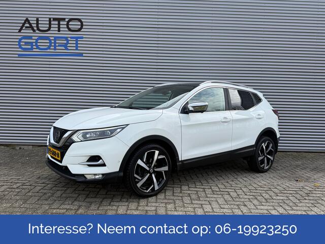 Nissan QASHQAI 1.2 Tekna + | Automaat | Panodak | 1/2 Leer | Stoelverw. | Navi