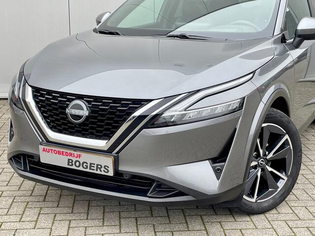 Nissan QASHQAI 1.3 MHEV Tekna Automaat Navigatie, Panoramadak, Leder, Adaptive Cruise Control, 19"Lm, LED, Electrische Achterklep