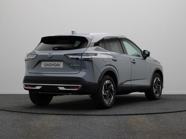 Nissan QASHQAI N-Connecta + Panoramisch glazen dak + Cold Pack e-Power | 12.3" TFT digitale cockpit | Audiosysteem met DAB, Apple Carplay & Android Auto, USB-aansluiting, stuurwielbediening en 6 luidsprekers | Blind Spot Warning & Intervention (BSW + BSI)