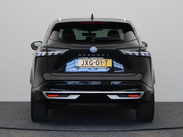 Nissan QASHQAI 158pk MHEV Xtronic Tekna Plus | Panorma dak | Lederen bekleding | BOSE audio | Rondomzicht camera | Sfeerverlichting | Pilot Assist | 1800KG trekgewicht! |