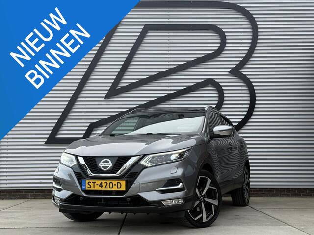 Nissan QASHQAI 1.2 Tekna + 2e Eigenaar|Navi|Pano|360 Camera|Leder|Clima|Cruise|PDC|Stoelverwarming|Nieuwe APK bij Aflevering