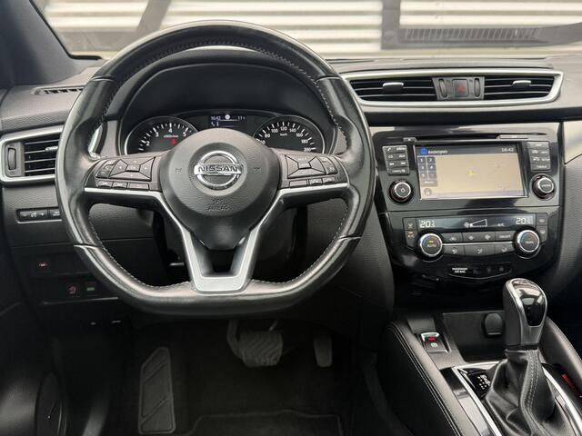 Nissan QASHQAI 1.2 Tekna + 2e Eigenaar|Navi|Pano|360 Camera|Leder|Clima|Cruise|PDC|Stoelverwarming|Nieuwe APK bij Aflevering