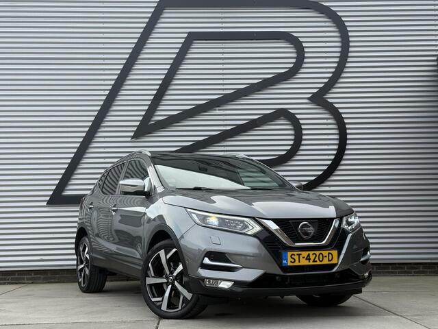 Nissan QASHQAI 1.2 Tekna + 2e Eigenaar|Navi|Pano|360 Camera|Leder|Clima|Cruise|PDC|Stoelverwarming|Nieuwe APK bij Aflevering