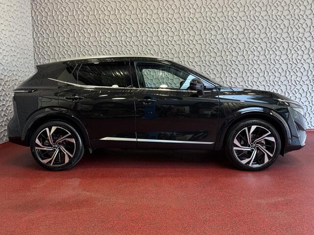 Nissan QASHQAI 1.3 MHEV 160PK 4 CILINDER TEKNA PLUS BOSE 20''LMV LEER ALCANTARA PANO MASSAGE BOSE STOEL/STUUR/RUIT VERW MATRIX.LED ELEK.KLEP HEADUP 20''LMV GOOGLE NAVI 03/2025 ?Top Auto's Wijchen , 30 Jaar Specialist in Nissan : Alle Type's : Tekna / Plus / N-Design / 