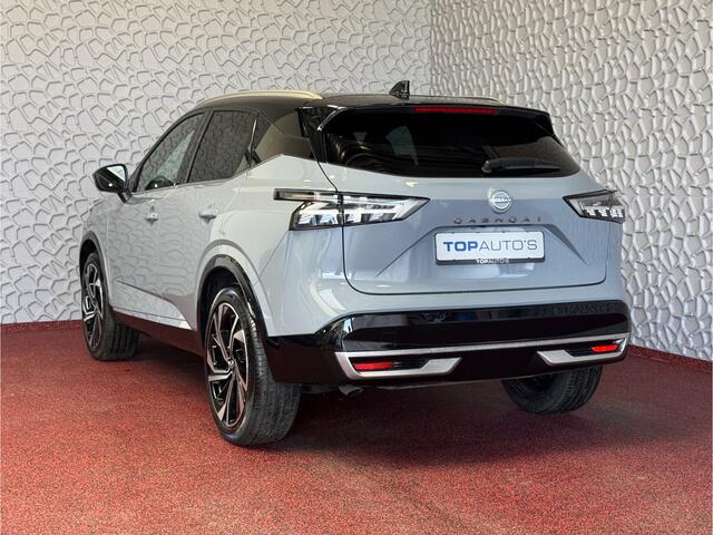 Nissan QASHQAI 1.3 MHEV 160PK TEKNA PLUS BOSE TWO TONE 20''LMV LEER ALCANTARA PANO MASSAGE BOSE STOEL/STUUR/RUIT VERW MATRIX.LED ELEK.KLEP HEADUP 20''LMV GOOGLE NAVI 2026 ?Top Auto's Wijchen , 30 Jaar Specialist in Nissan : Alle Type's : Tekna / Plus / N-Design / N-Con