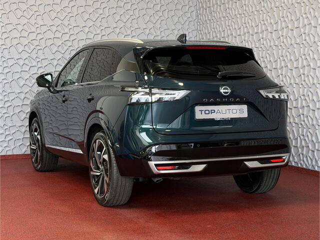 Nissan QASHQAI 1.3 MHEV 160PK 4 CILINDER TEKNA PLUS BOSE 20''LMV LEER ALCANTARA PANO MASSAGE BOSE STOEL/STUUR/RUIT VERW MATRIX.LED ELEK.KLEP HEADUP 20''LMV GOOGLE NAVI 2026 ?Top Auto's Wijchen , 30 Jaar Specialist in Nissan : Alle Type's : Tekna / Plus / N-Design / N-C