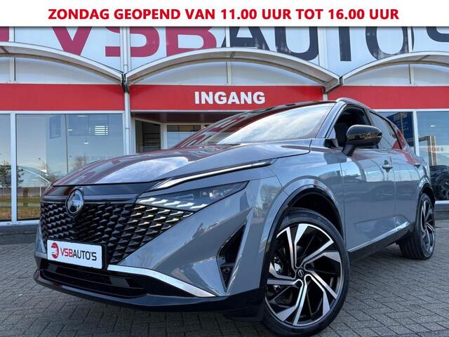Nissan QASHQAI 1.3 MHEV XTRONIC TEKNA PLUS AUT. LEER PANO 360CAMARA NAVI CARPLAY