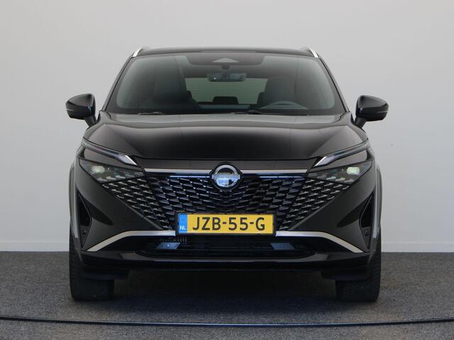 Nissan QASHQAI 1.3 MHEV Xtronic Tekna Plus | Panorma dak | Lederen bekleding | BOSE audio | Rondomzicht camera | Sfeerverlichting | Pilot Assist | 1800KG trekgewicht! |