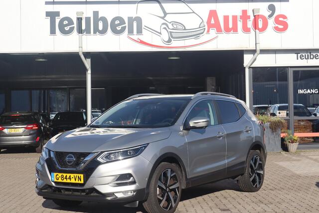 Nissan QASHQAI 1.3 DIG-T Tekna NAP, Panoramadak, Navigatie, Automaat, Lederen interieur, Stoelverwarming, Climate control, 360 Camera, Adaptieve Cruise control