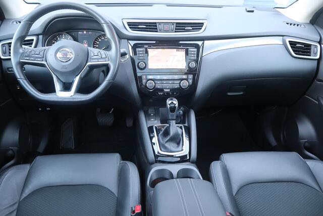 Nissan QASHQAI 1.3 DIG-T Tekna NAP, Panoramadak, Navigatie, Automaat, Lederen interieur, Stoelverwarming, Climate control, 360 Camera, Adaptieve Cruise control