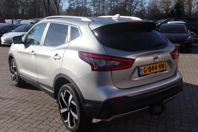 Nissan QASHQAI 1.3 DIG-T Tekna NAP, Panoramadak, Navigatie, Automaat, Lederen interieur, Stoelverwarming, Climate control, 360 Camera, Adaptieve Cruise control
