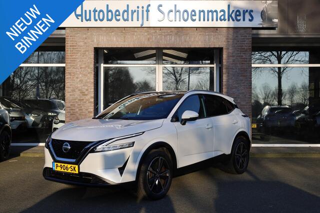 Nissan QASHQAI 1.3 MHEV Tekna PANO TREKHAAK CARPLAY HUD 19"LMV ACC HALFLEER DAB ELEK.ACHTERKLEP 2xPDC ZWARTE-HEMEL NAVI NAP ENZ!!
