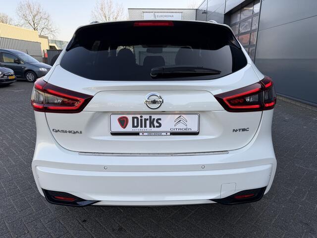 Nissan QASHQAI 160pk N-Tec (Trekhaak - Panoramadak - 360gr Camera - Parkeersensoren V+A - Keyless Entry - LED - 19"Zwart)