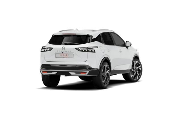 Nissan QASHQAI Tekna Plus + Two Tone Mild-Hybrid 158 Xtronic | 12.3" TFT digitale cockpit | Automatische achterklep met handsfree functie (voetsensor) | Blind Spot Warning & Intervention (BSW + BSI)