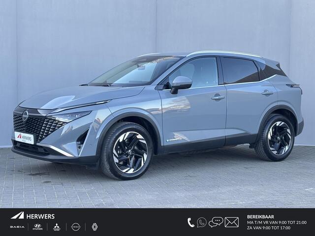 Nissan QASHQAI 1.5 e-Power N-Connecta / Fabrieksgarantie tot 03-2028 / Facelift / Rondomzicht camera / Apple Carplay/Android Auto / ACC / Climate control /