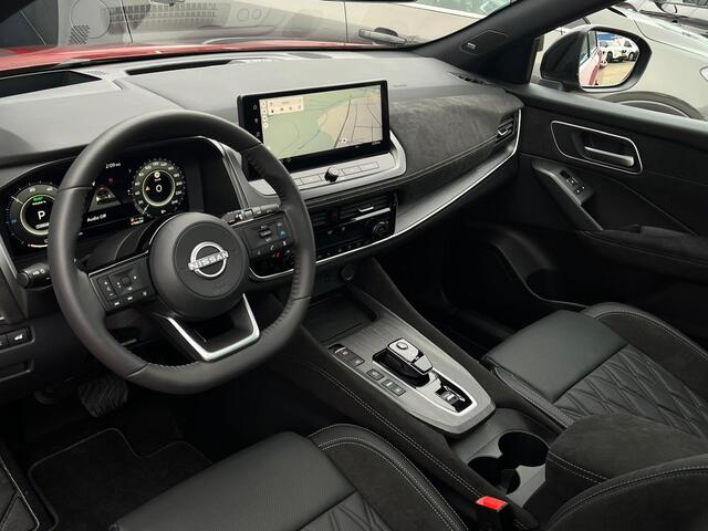 Nissan QASHQAI 1.5 e-Power Tekna Plus 205PK | Rijklaarprijs! | Head-Up Display | BOSE Audio | Panoramadak | Stoel,- Stuur en Voorruitverwarming | 20'' Inch Velgen | Apple CarPlay & Android Auto | Nieuw uit voorraad leverbaar!