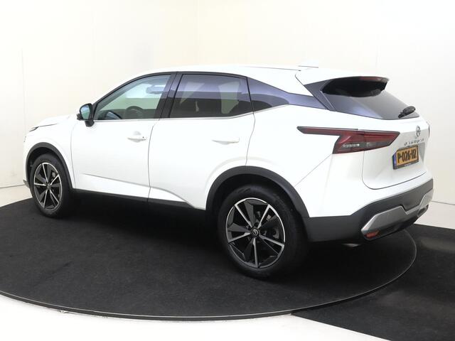 Nissan QASHQAI 1.3 MHEV Tekna | airco automatisch | Apple Carplay/Android | cruise control adaptief | dodehoekdetectie met correctie | lederen interieurdelen | lederen/stof bekleding | lichtmetalen velgen 19" | matrix LED koplampen | navigatiesysteem full map |