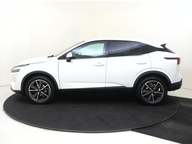 Nissan QASHQAI 1.3 MHEV Tekna | airco automatisch | Apple Carplay/Android | cruise control adaptief | dodehoekdetectie met correctie | lederen interieurdelen | lederen/stof bekleding | lichtmetalen velgen 19" | matrix LED koplampen | navigatiesysteem full map |