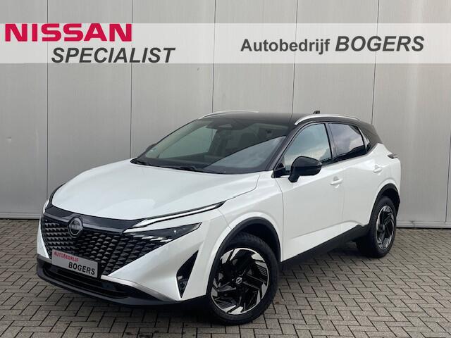 Nissan QASHQAI 1.3 MHEV N Connecta Automaat Navigatie, Climate Control, Adaptive Cruise Control, LED, 18" Lm, Stoel/Stuurverwarming