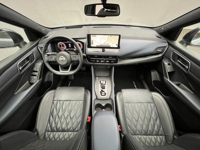Nissan QASHQAI 1.5 e-Power Tekna Plus / Panoramadak /Apple Carplay & Android Auto / 360° Camera / Keyless Entry & Start / Navigatie full map / Stuur- en Stoelverwarming / Voorruitverwarming / Climate Control / Adaptieve Cruise Control / Elektrisch Verstelbare Voorstoele