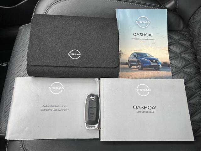 Nissan QASHQAI 1.5 e-Power Tekna Plus / Panoramadak /Apple Carplay & Android Auto / 360° Camera / Keyless Entry & Start / Navigatie full map / Stuur- en Stoelverwarming / Voorruitverwarming / Climate Control / Adaptieve Cruise Control / Elektrisch Verstelbare Voorstoele