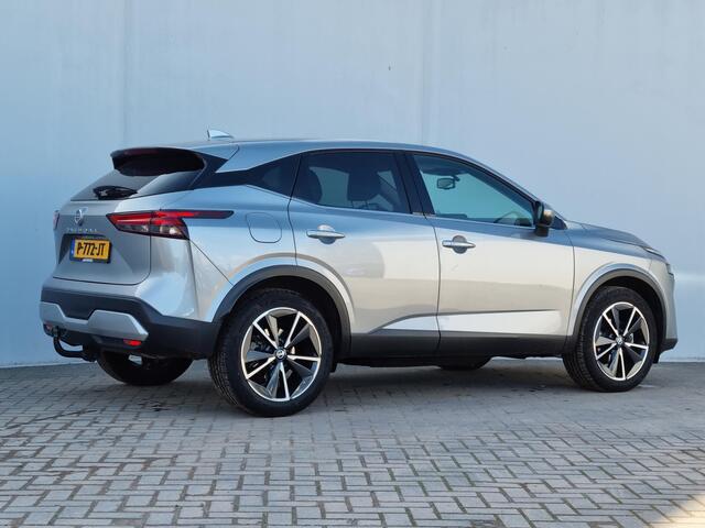 Nissan QASHQAI 1.3 MHEV N-Style / Trekhaak (1400KG Trekgewicht) / Navigatie / Android Auto/Apple Carplay / 360 Camera / Cruise Control Adaptief / Climate Control / Draadloze Telefoonlader / 19" Lichtmetalen Velgen / DAB / Keyless