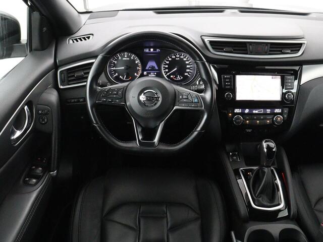 Nissan QASHQAI 1.3 DIG-T Tekna+ | Automaat | Panoramadak | Leder | Trekhaak | Stoelverwarming | 360 Camera | Adaptive cruise | Bose Sound | Navigatie | Carplay | Full LED |