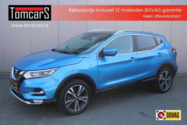 Nissan QASHQAI 1.2DIG-T 116PK N-Connecta Pano-dak/Trekhaak/Navigatie/Camera/Keyfree/Parkeerhulp