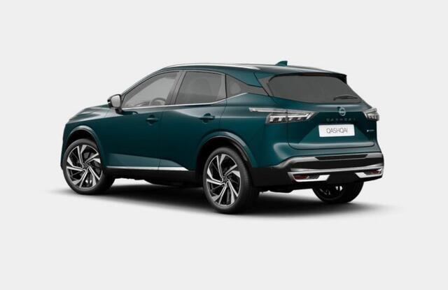 Nissan QASHQAI 1.5 e-Power Tekna Plus ** ¤ 3.500 Voordeel ** Nieuw uit voorraad leverbaar ** / panoramadak / luxe lederen bekleding / lichtmetalen velgen 20" /