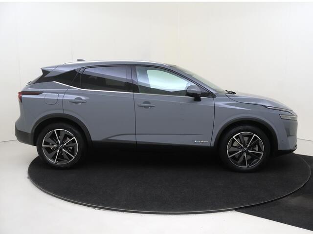 Nissan QASHQAI 1.5 e-Power Tekna | Cold Pack | Design Pack | airco automatisch | alarmsysteem, Apple Carplay/Android | cruise control adaptief met Stop&Go en stuurhulp |file assistent | lederen/stof bekleding | lichtmetalen velgen 19"| navigatiesysteem full map |