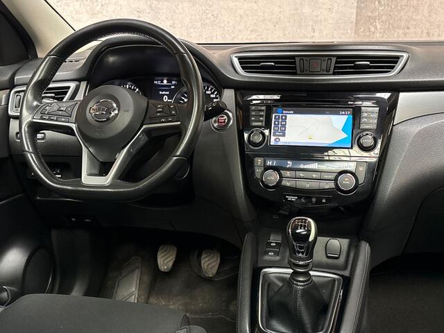 Nissan QASHQAI 1.2 N-Connecta (PANORAMADAK, NAVIGATIE, 360 CAMERA, GETINT GLAS, KEYLESS, SPORTSTOELEN, CRUISE, TREKHAAK, NIEUWE APK, NIEUWSTAAT)