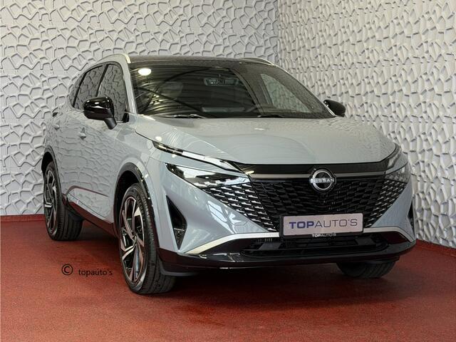 Nissan QASHQAI 1.3 MHEV 160PK TEKNA PLUS BOSE 20''LMV LEER ALCANTARA PANO MASSAGE BOSE STOEL/STUUR/RUIT VERW MATRIX.LED ELEK.KLEP HEADUP 20''LMV GOOGLE NAVI 2026 K ?Top Auto's Wijchen , 30 Jaar Specialist in Nissan : Alle Type's : Tekna / Plus / N-Design / N-Connecta /
