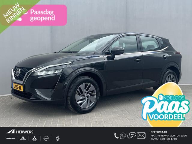 Nissan QASHQAI 1.3 MHEV Acenta / Trekhaak (1400 KG) / 17" Lichtmetalen Velgen / Apple Carplay & Android Auto / Stoelverwarming / Navigatie / 100% dealer onderhouden