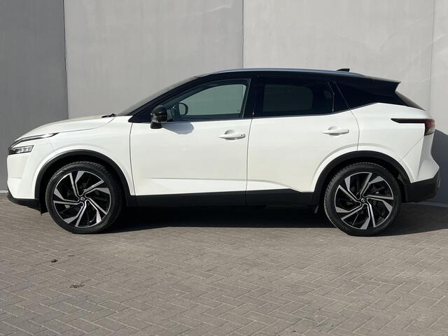 Nissan QASHQAI 1.3 MHEV Xtronic Tekna Plus / Panoramadak / Trekhaak (1800 KG) / Apple Carplay&Android Auto / Voorstoel Verwarming&Massage Functie / 360 Camera / Elektrische Achterklep /