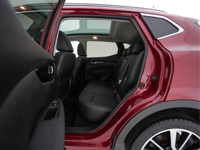 Nissan QASHQAI 1.2 Tekna *PANO | FULL-LEATHER | TOP-VIEW | BLIND-SPOT | NAVI-FULLMAP | HEATED-COMFORTSEATS | KEYLESS | DAB+ | PRIVACY-GLASS | 19''ALU*